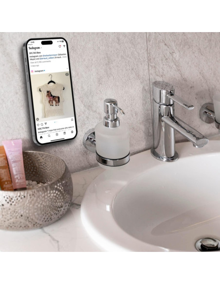 Pegatina Magnética Afterplug para iPhone 16/15/14/13/12 - Negro