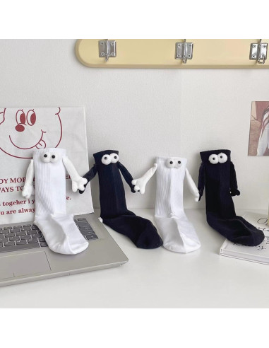 Calcetines de Mano Unida 3D - Regalo Divertido para Parejas