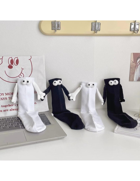 Calcetines de Mano Unida 3D - Regalo Divertido para Parejas