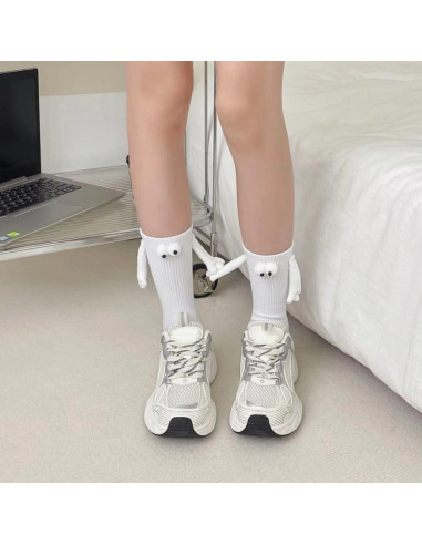 Calcetines de Mano Unida 3D - Regalo Divertido para Parejas