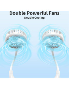 Ventilador de Cuello PANERGY HF340 Recargable 3 Velocidades 2