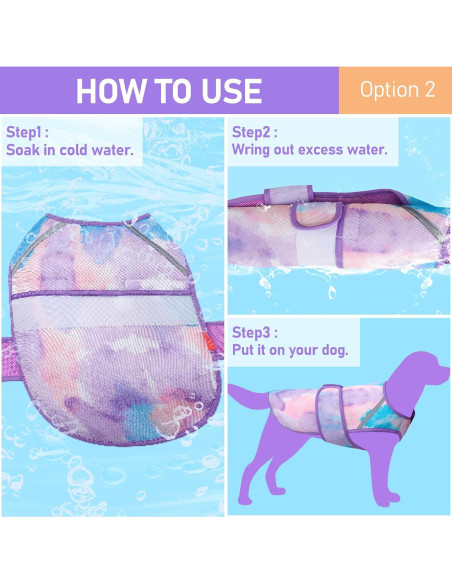 Chaleco Refrigerante para Perros KYEESE 2XL Transpirable UV