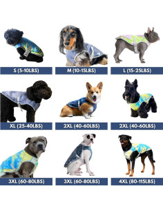 Chaleco Refrigerante para Perros Spark Paws 3XL Azul Hielo 2