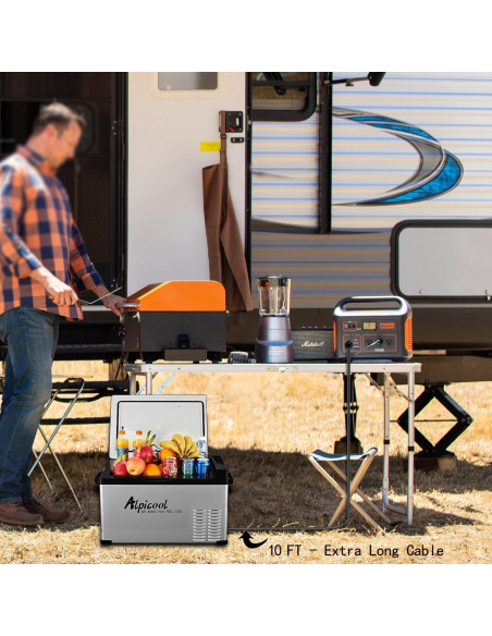 Cable de alimentación 3M para nevera de coche 12V/24V