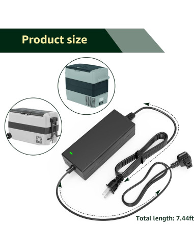 Cable de Alimentación Norward BX-12 para Refrigerador 12V