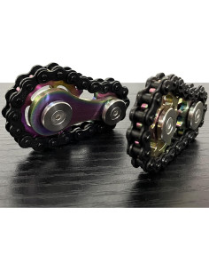 Engranaje Fidget Wewinn Acero Inoxidable 60x36x12mm Colorido 2