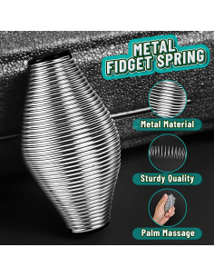 Juguete Fidget de Metal CHESLICR para Alivio de Estrés 2