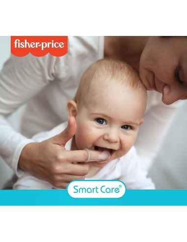 Fisher Price Kit de Inicio Cepillo de Dedo y Estuche 4 Piezas