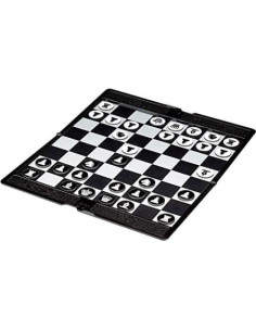 Juego de Ajedrez Magnético Mini Plegable Muba 20x17 cm 2