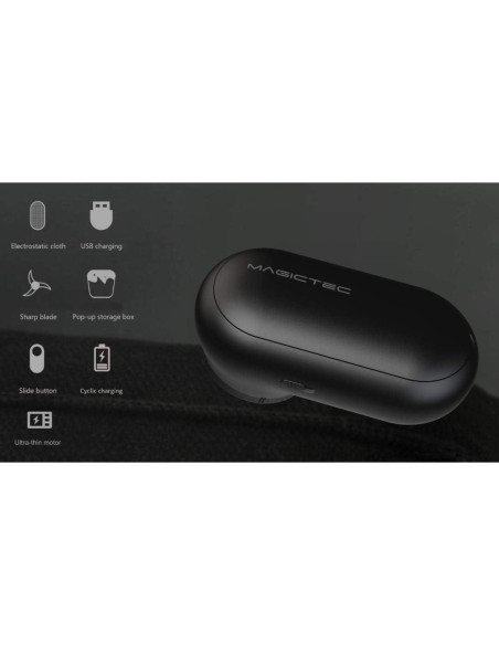 Afeitadora de tela Magictec modelo bergw-175 recargable