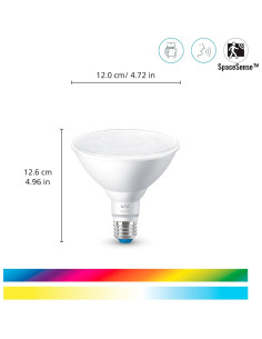 Bombilla LED WiZ PAR38 Multicolor 13W E26 Inteligente 2