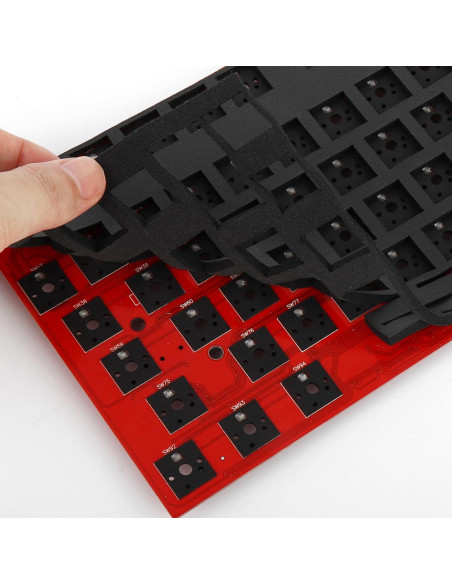 Espuma Poron 108 para Teclado + 120 Almohadillas