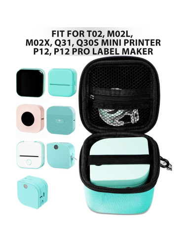 Caja de Almacenamiento Goknu para Etiquetadora Phomemo Verde