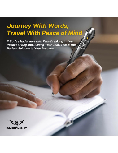 Bolígrafo Táctico TF TAKEFLIGHT - Multi-Herramienta EDC