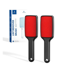 Cepillo Quitapelusas VASSON Doble Cara Reutilizable 2 Piezas