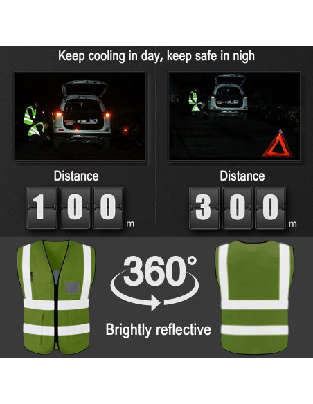 Chaleco Refrigerante de Seguridad - Amarillo Grande con 20 Hielos