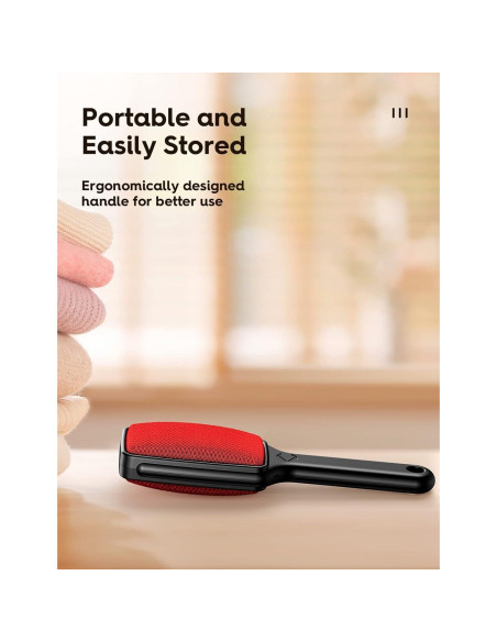 Cepillo Quitapelusas VASSON Doble Cara Reutilizable 2 Piezas