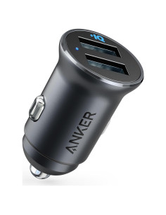 Cargador de Coche Anker 320 24W Doble USB Negro