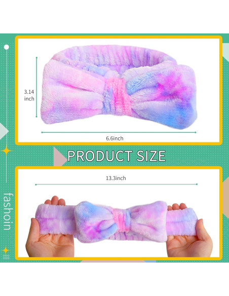 Cinta de Spa WSYUB para Lavar la Cara - Set de 4 Piezas