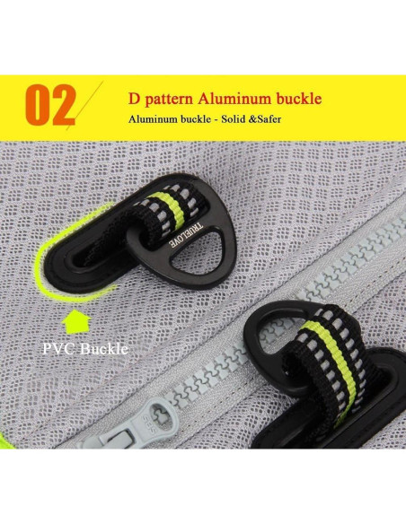 Chaleco Refrigerante para Perros SGODA Grande Gris Verde