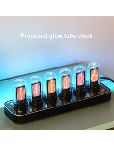 Reloj Nixie TPHRAVAL Digital Retro con Control Gestual 2