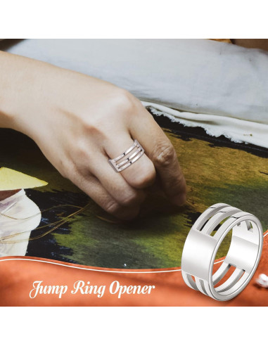 Hicarer 2 Piezas Abridores de Anillos de Salto Acero Inoxidable