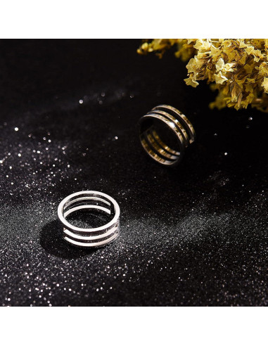 Hicarer 2 Piezas Abridores de Anillos de Salto Acero Inoxidable