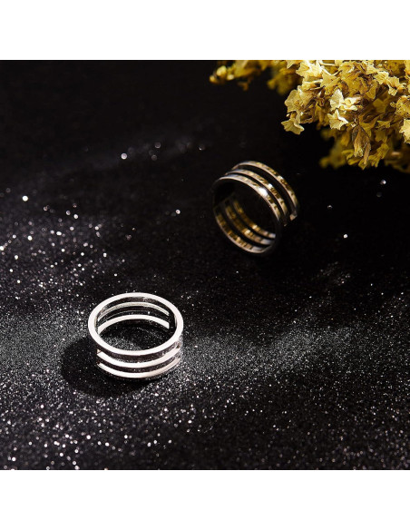 Hicarer 2 Piezas Abridores de Anillos de Salto Acero Inoxidable