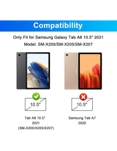 Funda Teclado Inalámbrico LAMA para Galaxy Tab A8 10.5" 2