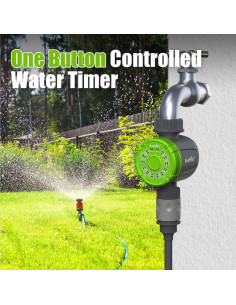 Temporizador de Agua RAINPOINT WG0102P-V1 para Jardín 2