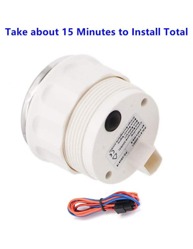 Medidor de Nivel de Agua 100TECH Blanco 0-190ohm para Barcos