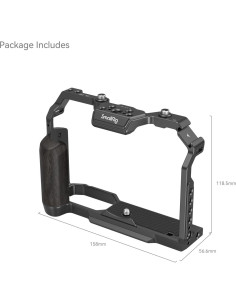 Jaula SmallRig 4261 para Cámara Nikon Z f con Empuñadura 2