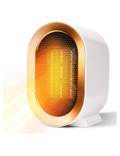 Calentador Eléctrico Tenhitoys 1200W Portátil para Oficina