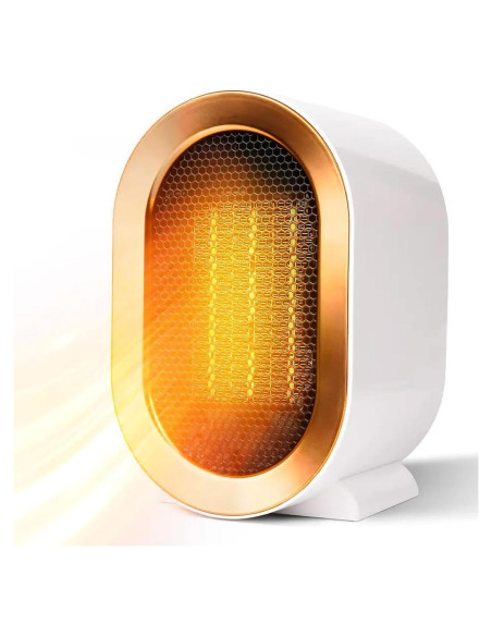 Calentador Eléctrico Tenhitoys 1200W Portátil para Oficina