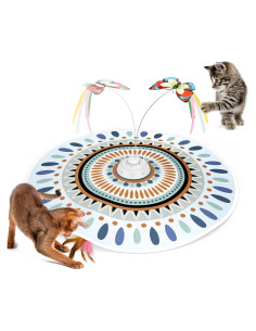 Juguete Interactivo para Gatos Potaroma 3en1 Recargable