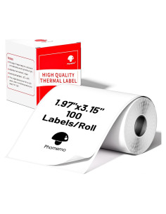 Etiquetas Térmicas Phomemo PM-M110-5080 50x80mm 100 por Rollo