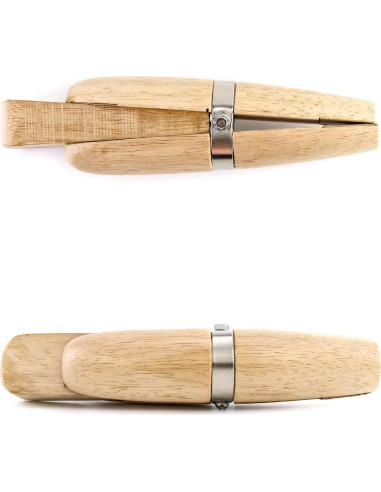 Abrazadera de Madera QWORK WD5534 para Joyería y Grabado