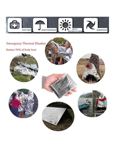 Kit de Supervivencia XUANLAN 13 en 1 con Pulsera y Encendedor Kit de Supervivencia XUANLAN 13 en 1 con Pulsera y Encendedor