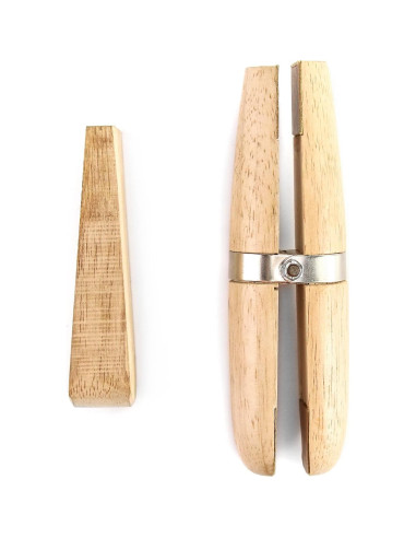 Abrazadera de Madera QWORK WD5534 para Joyería y Grabado