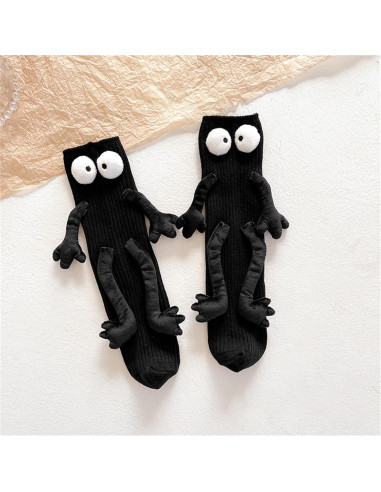 Calcetines Magnéticos para Niños MAINESAKA 3D Ojos Grandes