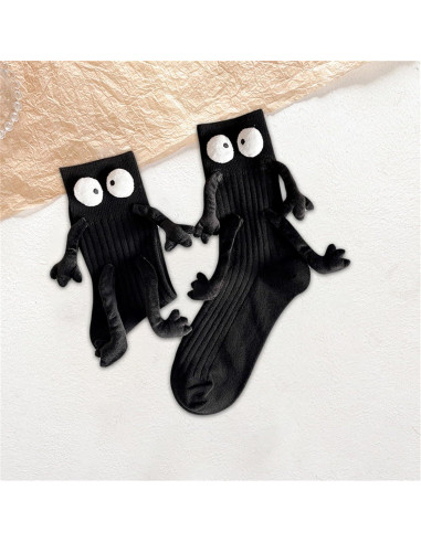 Calcetines Magnéticos para Niños MAINESAKA 3D Ojos Grandes