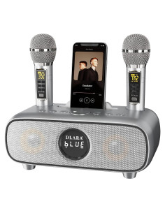 Máquina de Karaoke DLARA SD-316 Inalámbrica Bluetooth Oro