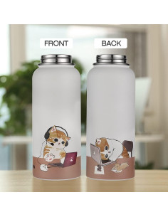 Botella de Agua Aislada Funkrin 32oz Acero Inoxidable 2