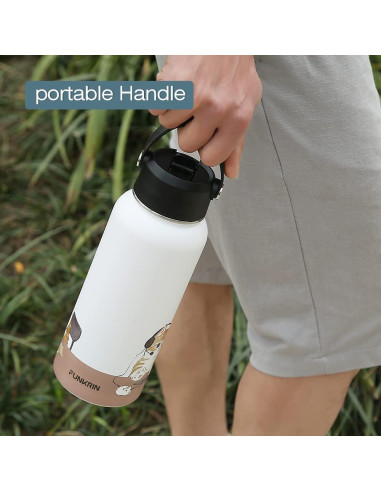 Botella de Agua Aislada Funkrin 32oz Acero Inoxidable