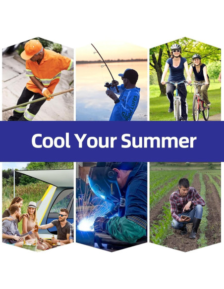 Chaleco Refrigerante MR.ICE Unisex Ajustable para Verano