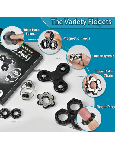 Juguetes Antiestrés Dr.Kbder 6 Piezas Alivio Ansiedad