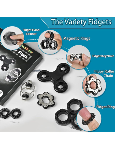 Juguetes Antiestrés Dr.Kbder 6 Piezas Alivio Ansiedad