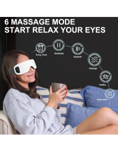 Masajeador de Ojos ESLYYDS MSK Calor y Compresión Plegable 2