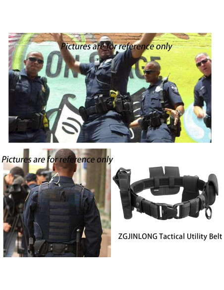 Cinturón Táctico Utilitario Rig Policía 5 Bolsas Ajustable
