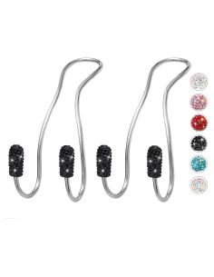 Ganchos para Reposacabezas de Coche MTGOCHA - Soporte Brillante para Bolsos